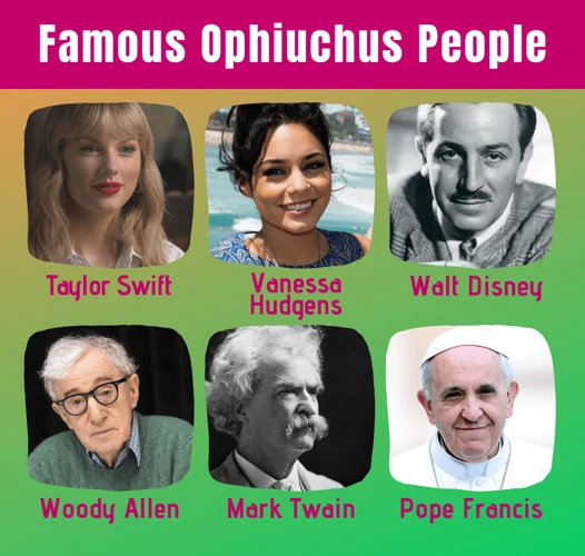 4. Famous Ophiuchus Personalities