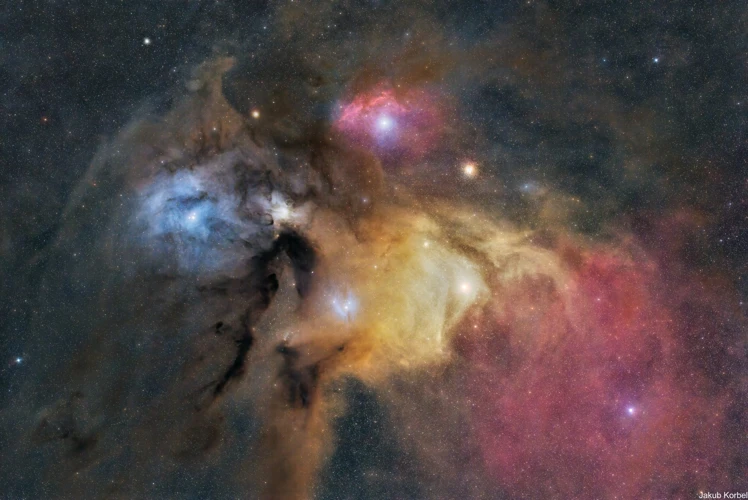 Colors And Shapes Of Nebulas