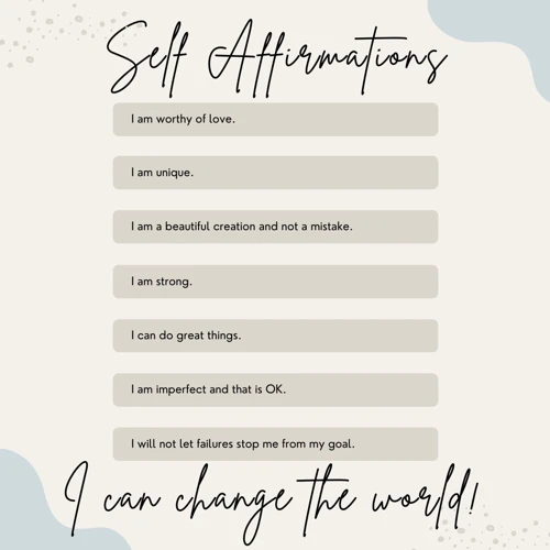 Developing An Affirmation Routine