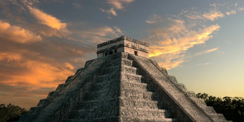 Geometry In The Mayan Pyramids