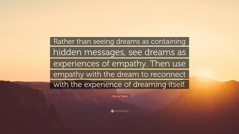 Interfering With Dream Experiences