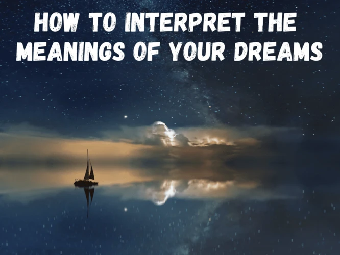 Interpreting Dreams: Case Studies