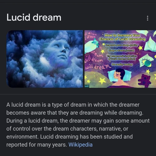 Lucid Dreaming And Conscious Control