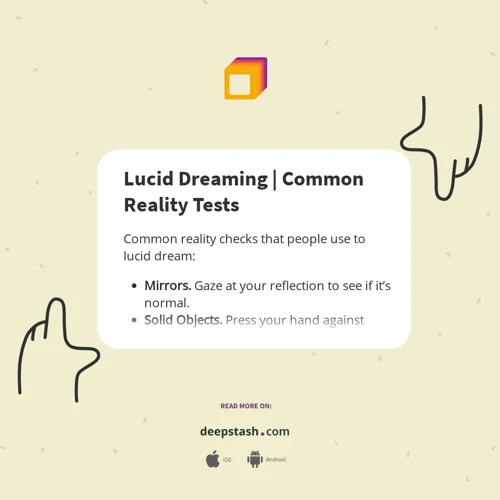 Reality Testing: Enhancing Lucidity In Dreams