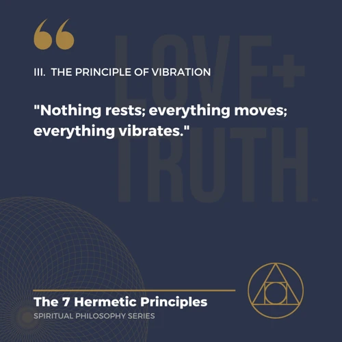 The Principle Of Vibration