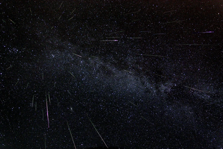 Timing And Frequency Of Meteor Showers