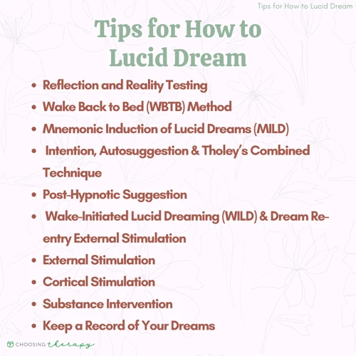 Tips For Using Lucid Dream Induction Devices